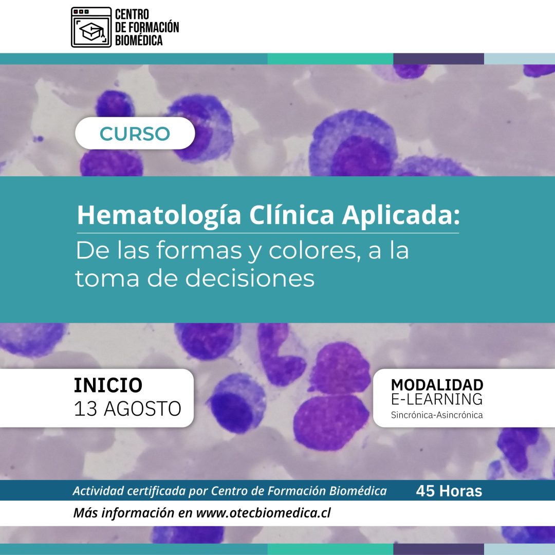 [SOLO ESTUDIANTES] Hematología Clínica Aplicada: De las formas y colores, a la toma de decisiones